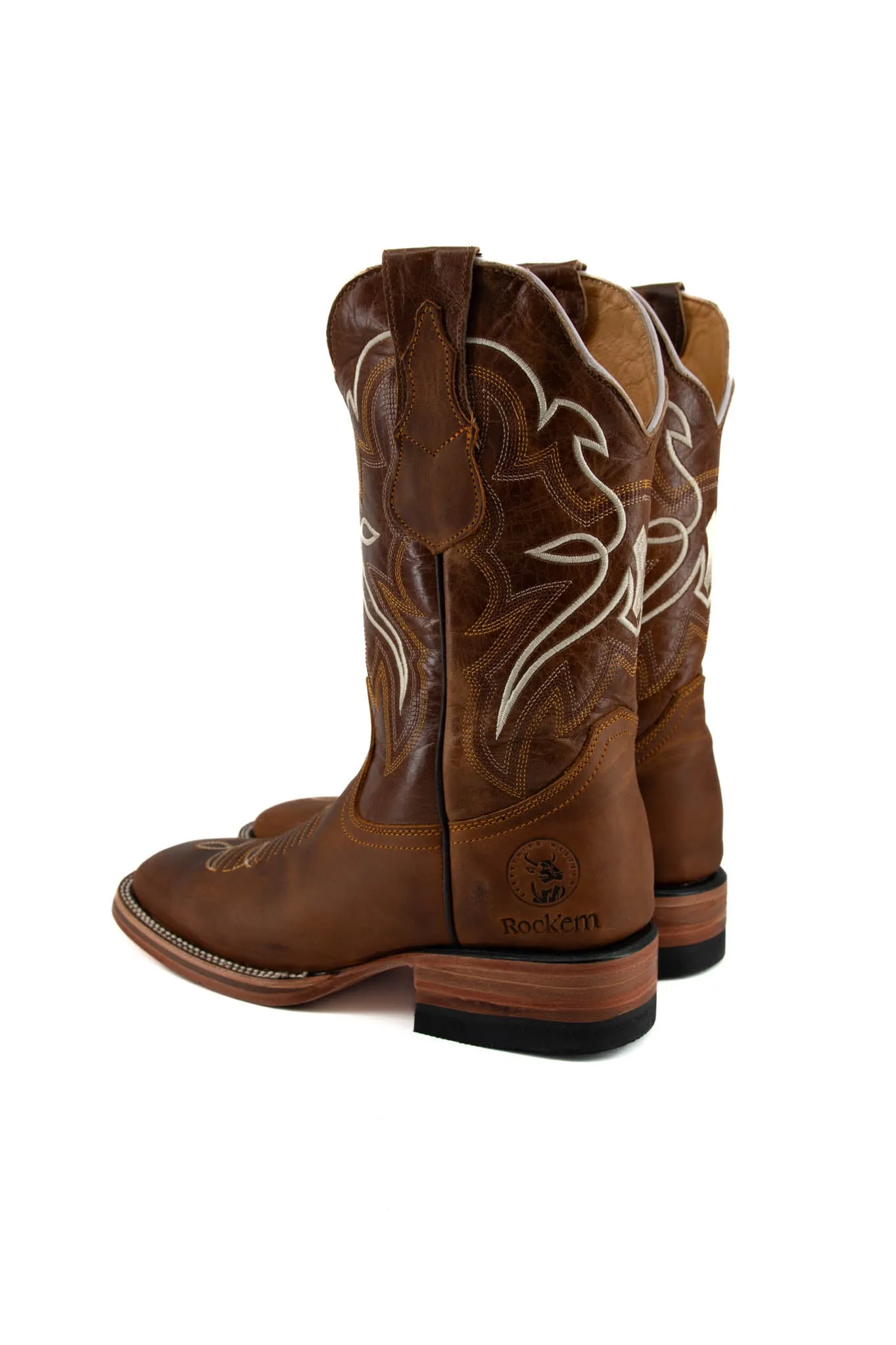 400 Crazy Square Toe Cowboy Boot