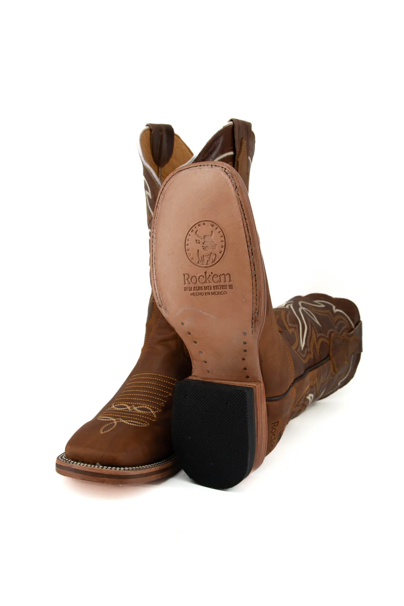 400 Crazy Square Toe Cowboy Boot