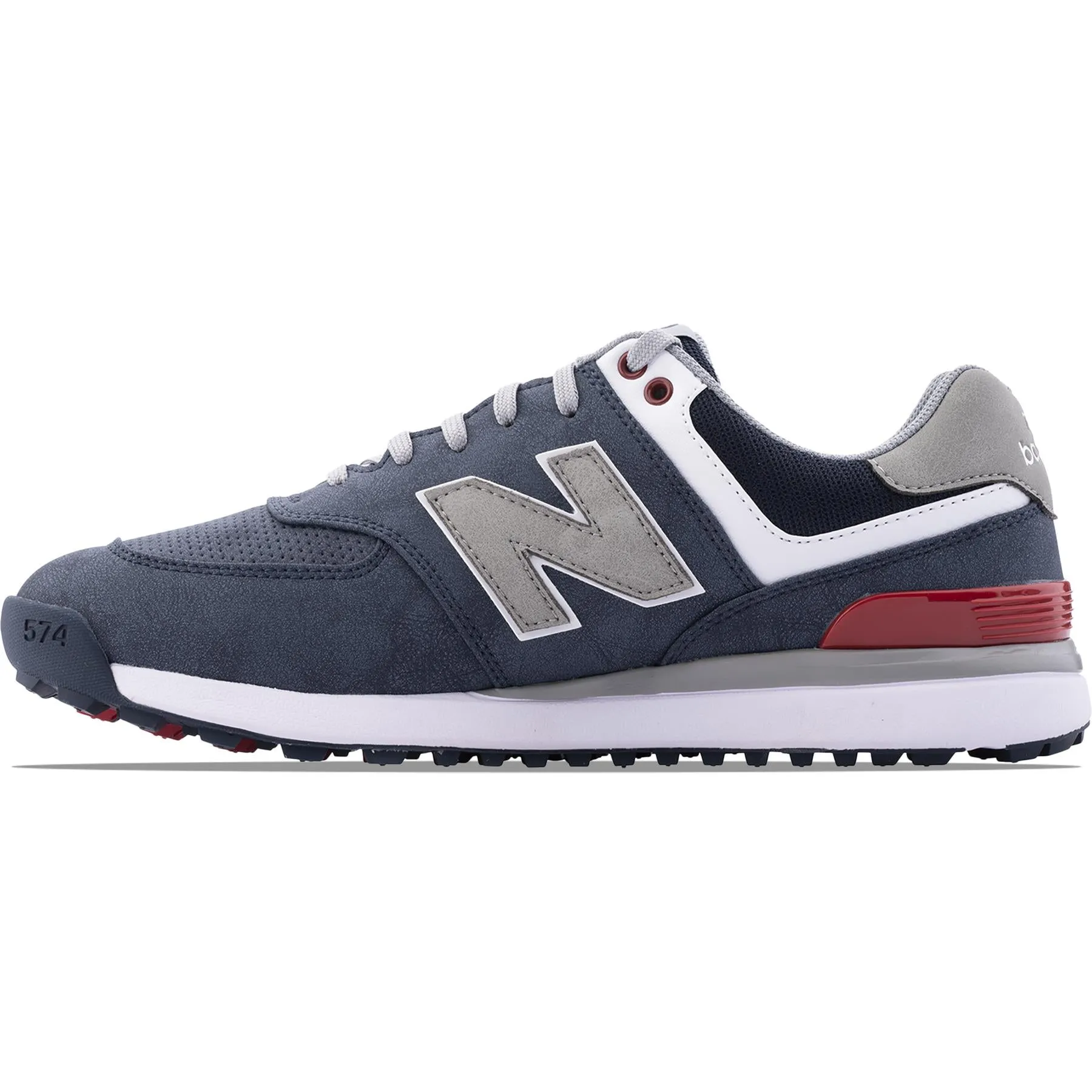 574 Greens V2 Spikeless Golf Shoes Navy - AW24