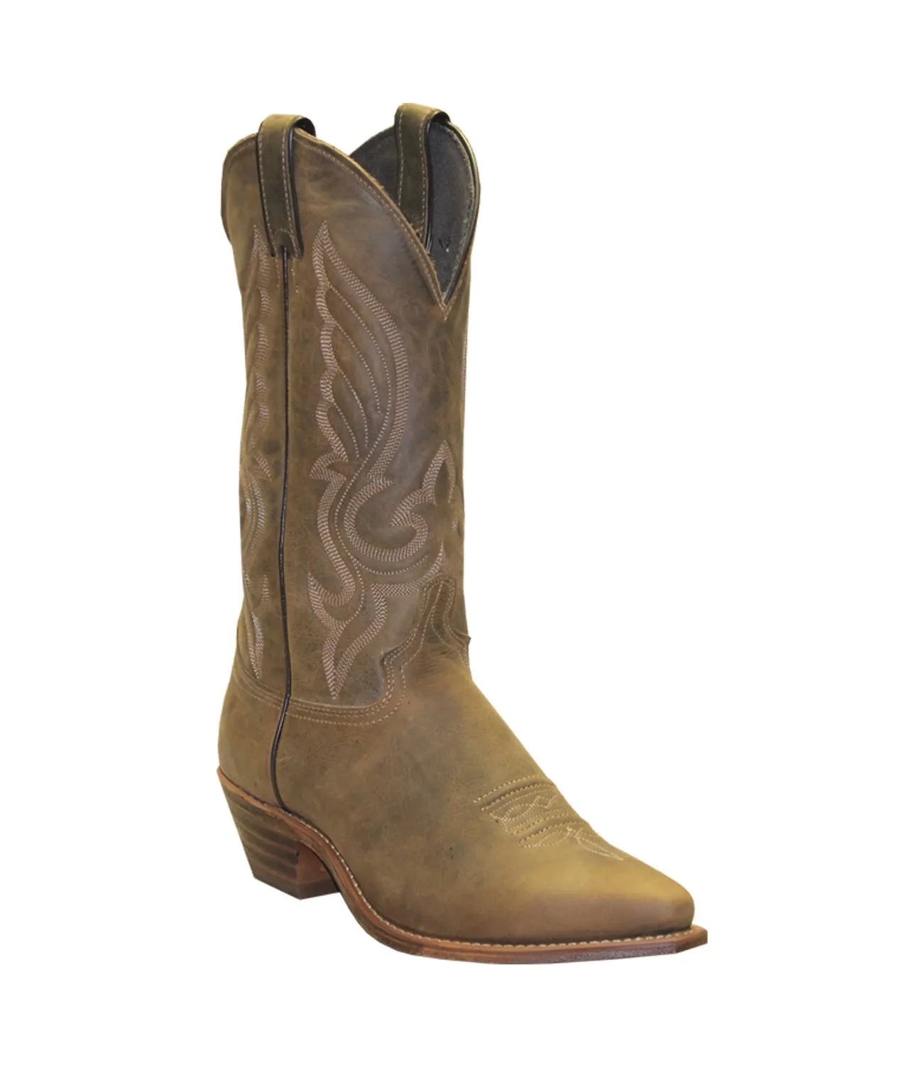 Abilene Boots Mens 12in Snip Toe USA Dakota Cowhide Cowboy Boots