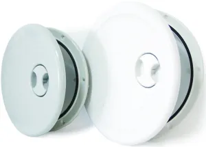 ACCESS HATCHES - ROUND HINGED: WHITE, SMALL 280mm DIA