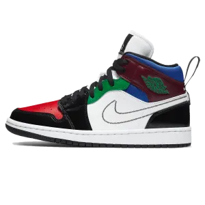 Air Jordan 1 Mid SE Wmns 'Multi-Color'