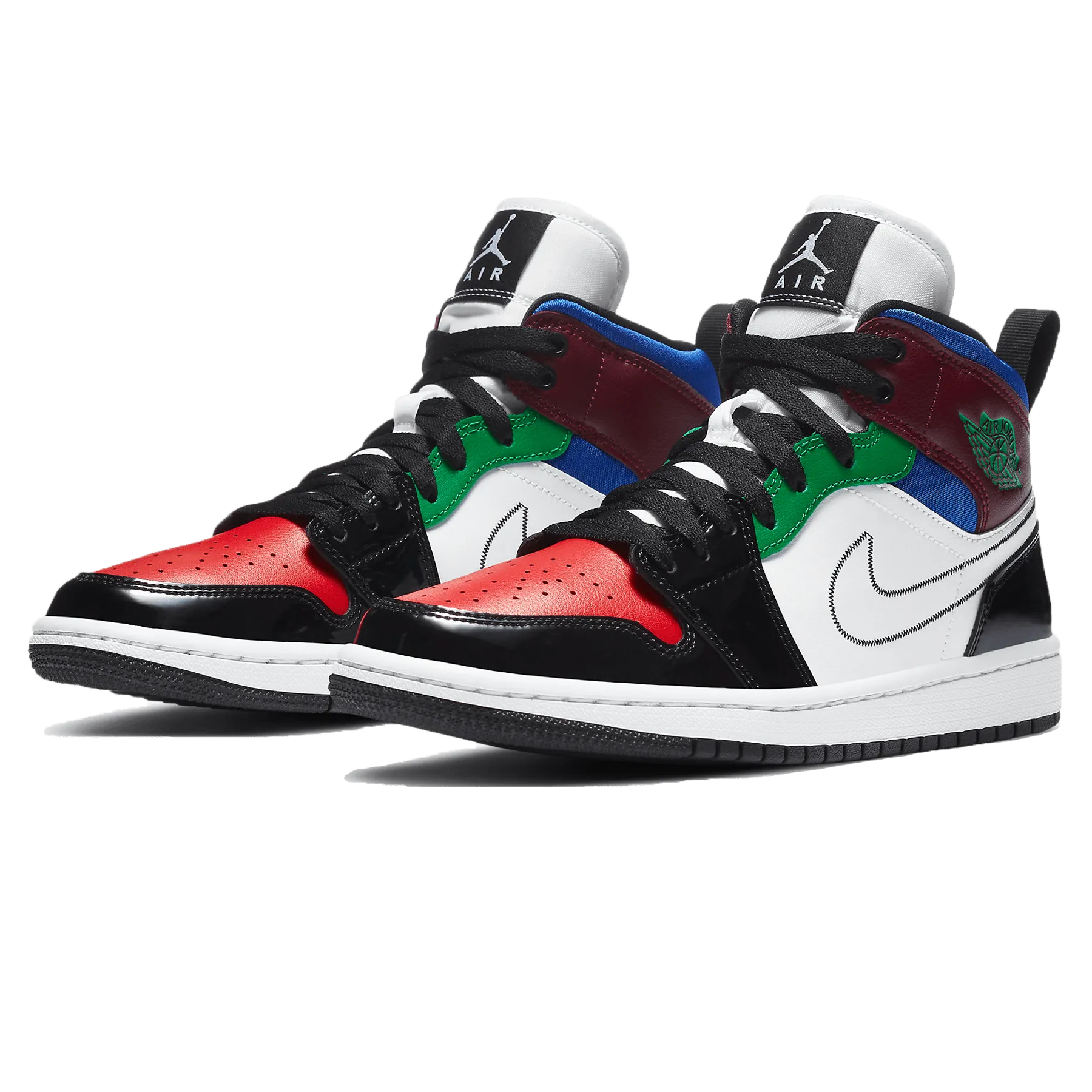 Air Jordan 1 Mid SE Wmns 'Multi-Color'