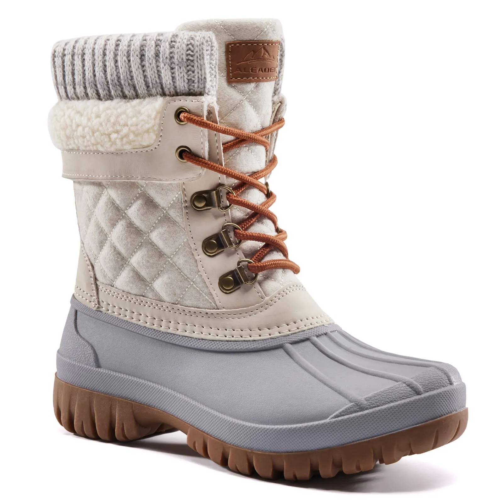 Aleader Womens Winter Duck Boots