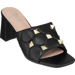 Alexis Black Heeled Sandals