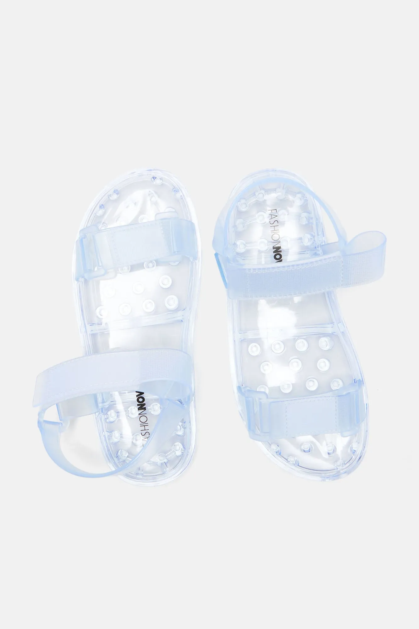 Amozae-All Good Days Flat Sandals - Clear