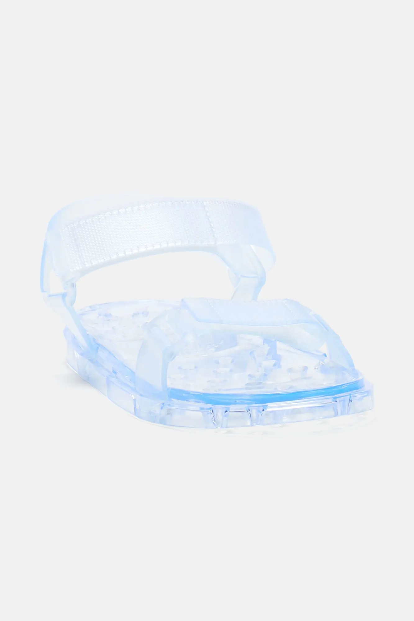 Amozae-All Good Days Flat Sandals - Clear