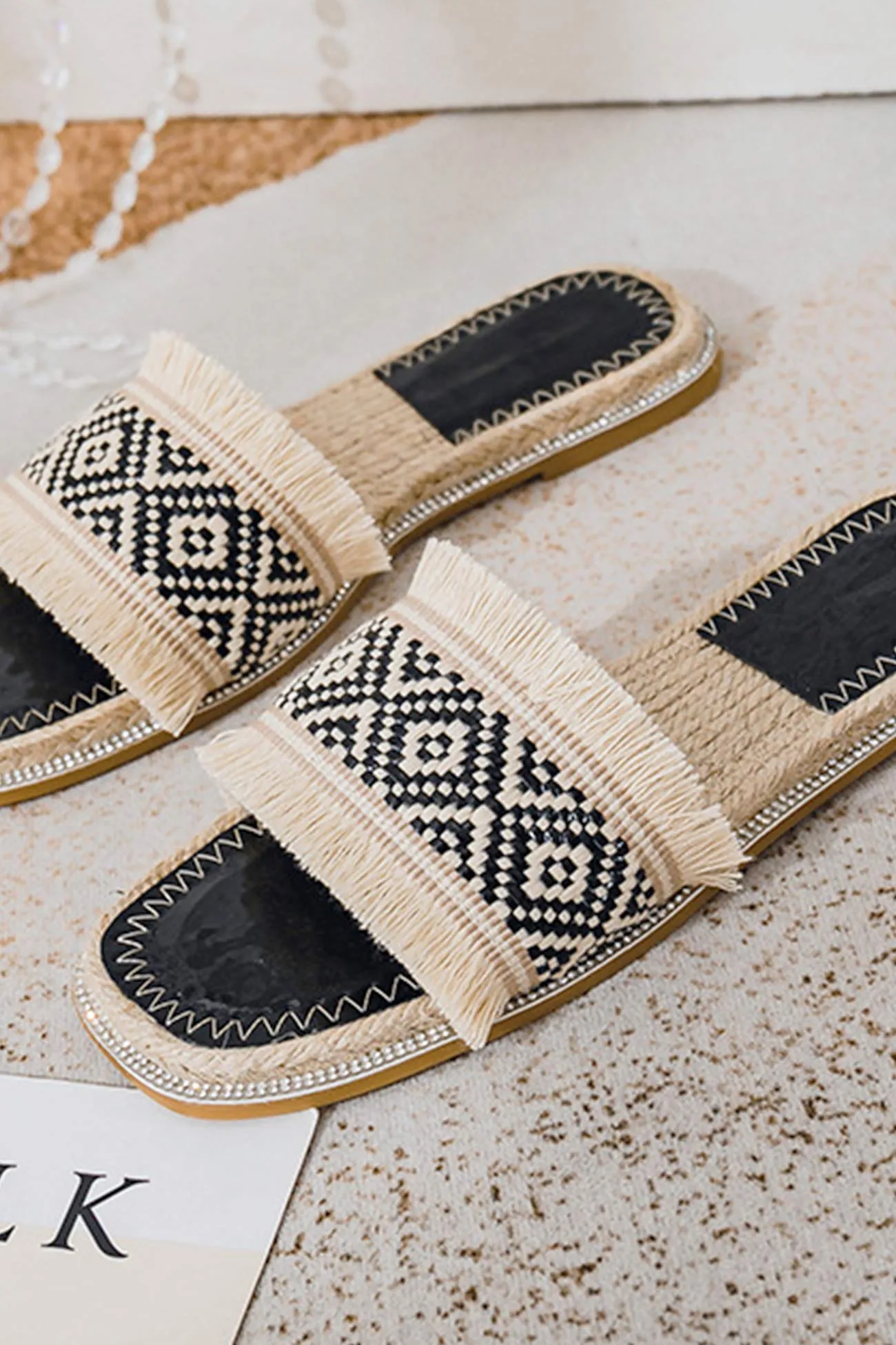 Amozae-Vintage Espadrille Flat Sandals