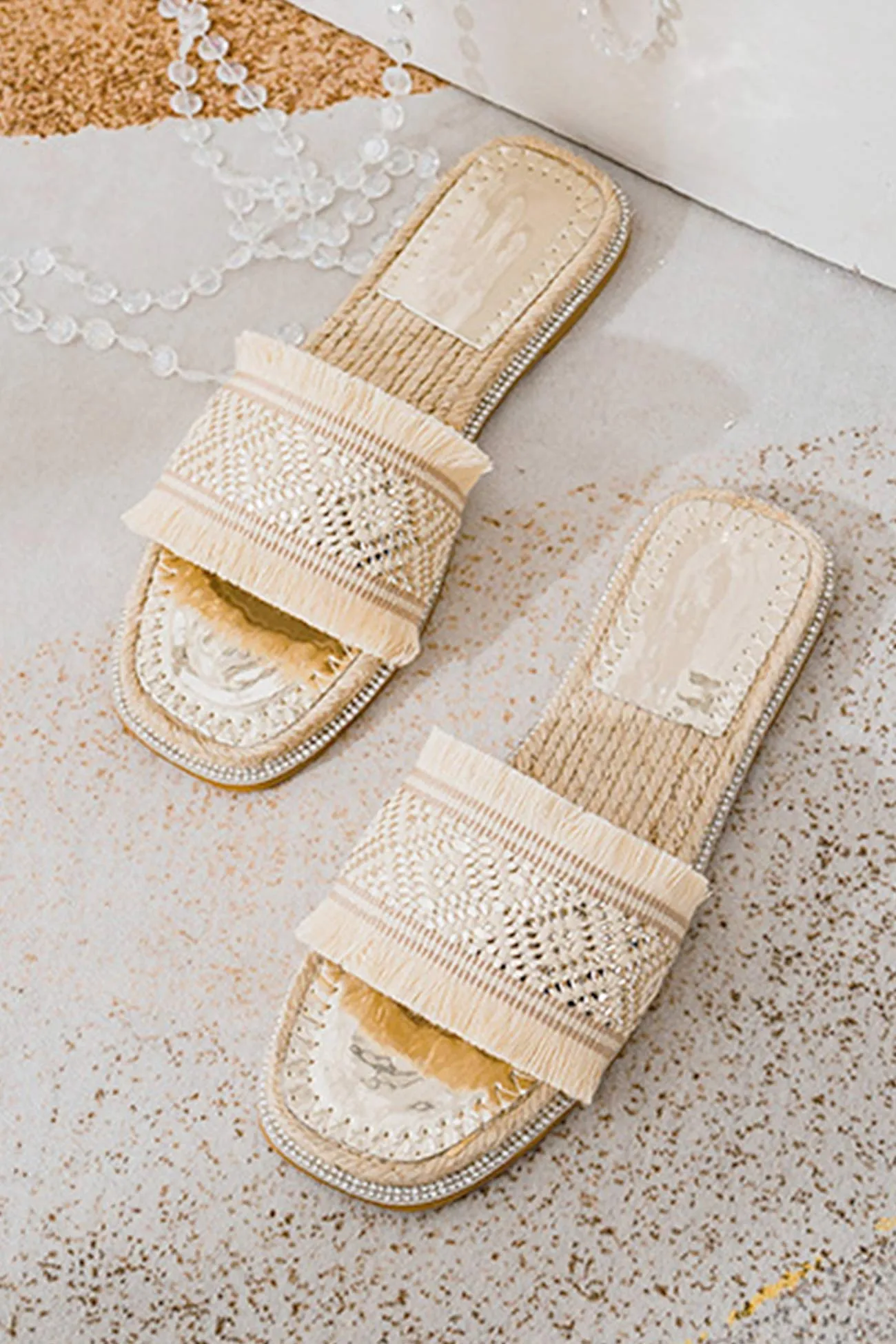 Amozae-Vintage Espadrille Flat Sandals