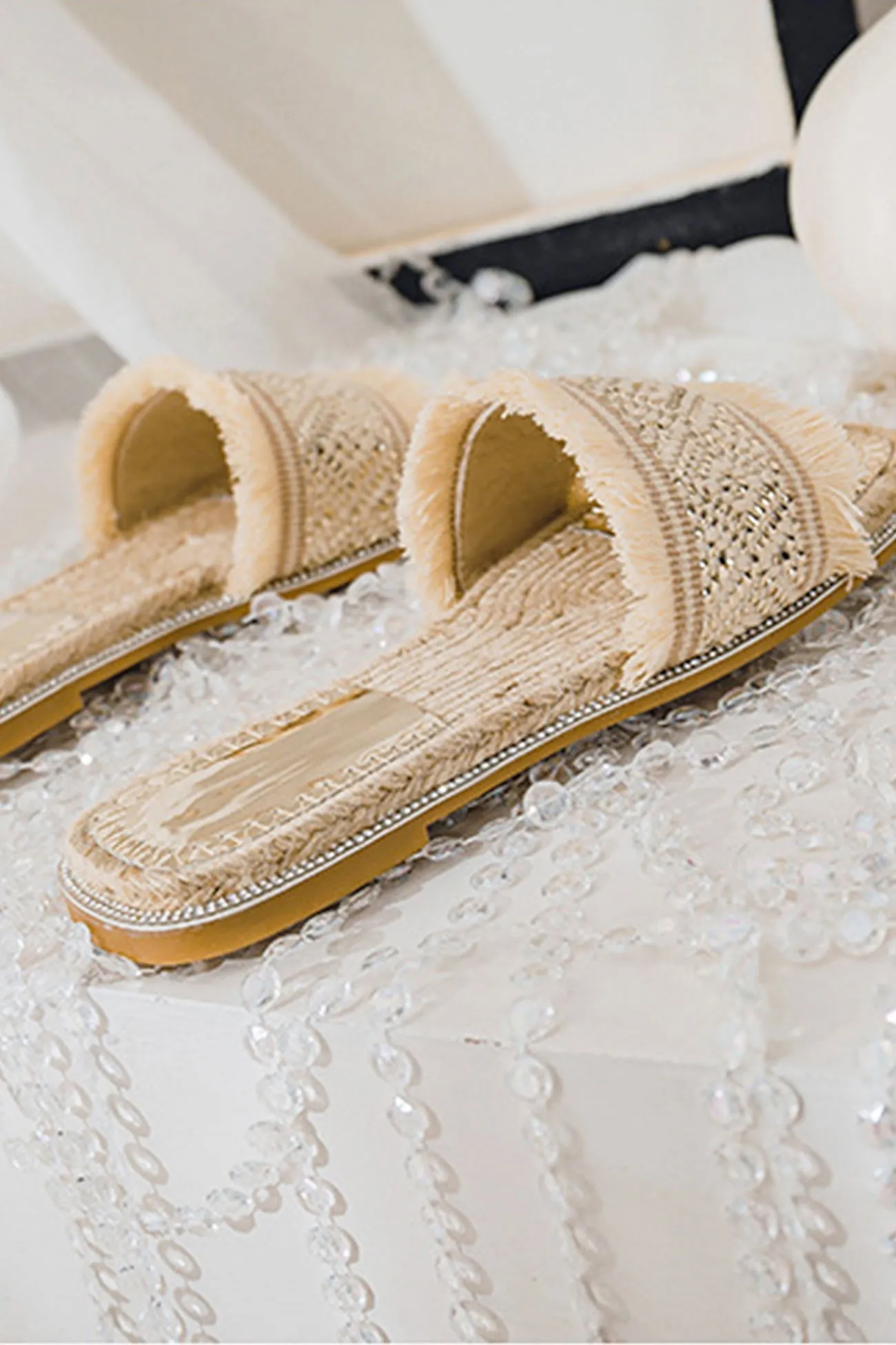 Amozae-Vintage Espadrille Flat Sandals