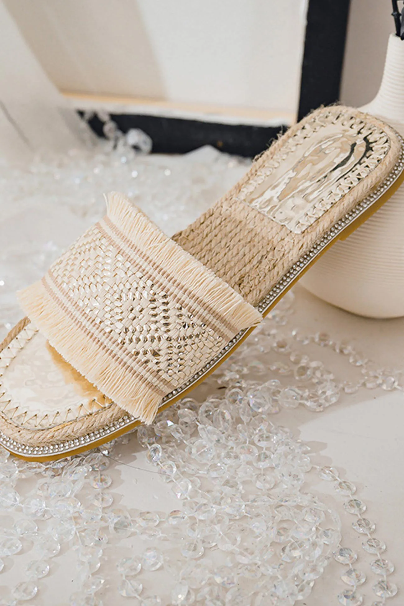 Amozae-Vintage Espadrille Flat Sandals