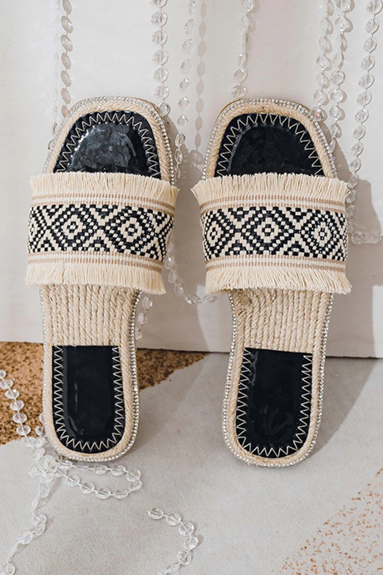 Amozae-Vintage Espadrille Flat Sandals