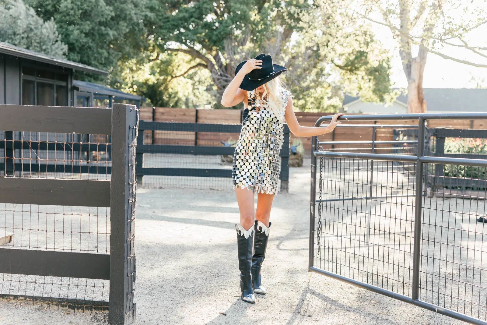 AS SEEN ON WEST DESPERADO!! Showstopper Sequin Mini Dress