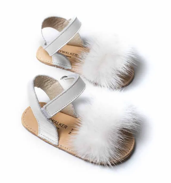 Baby Walker Fur Sandal