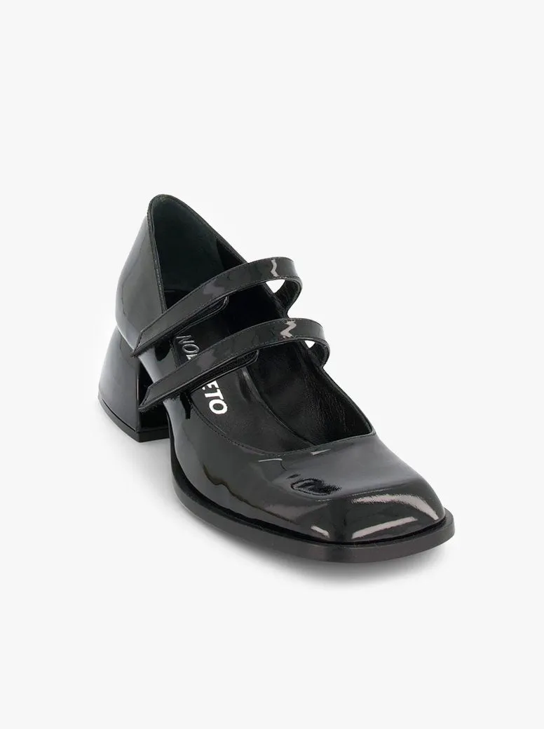 Bacara black patent