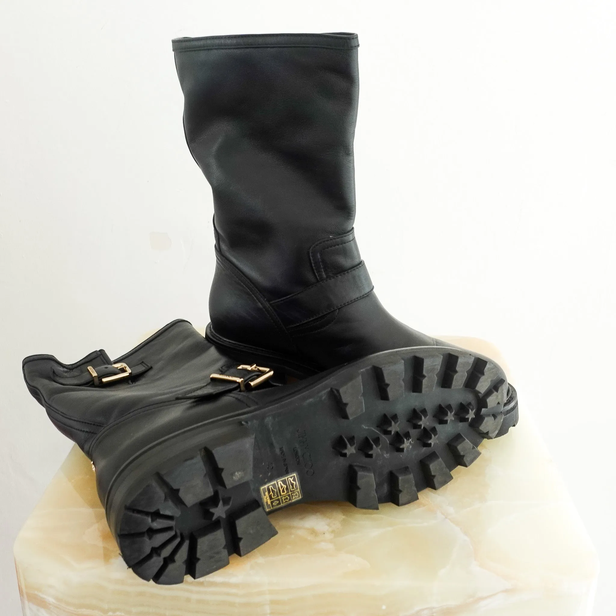 Biker boots RRP £1k