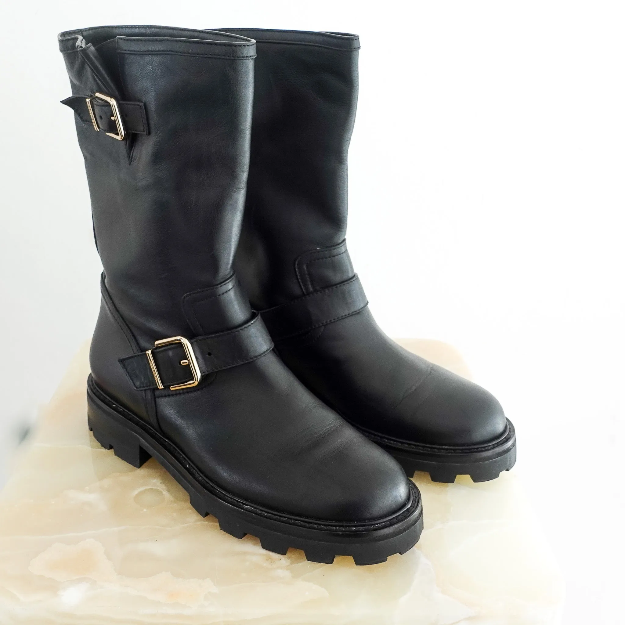 Biker boots RRP £1k