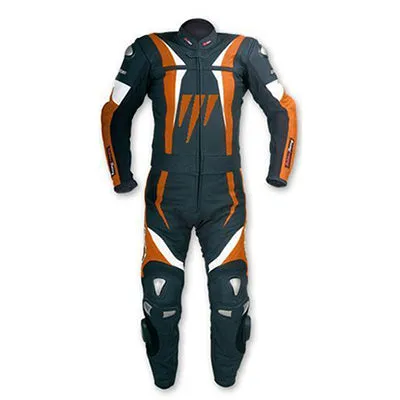 Biker Leather Suit Brilliant Men's Racing Wear MX23