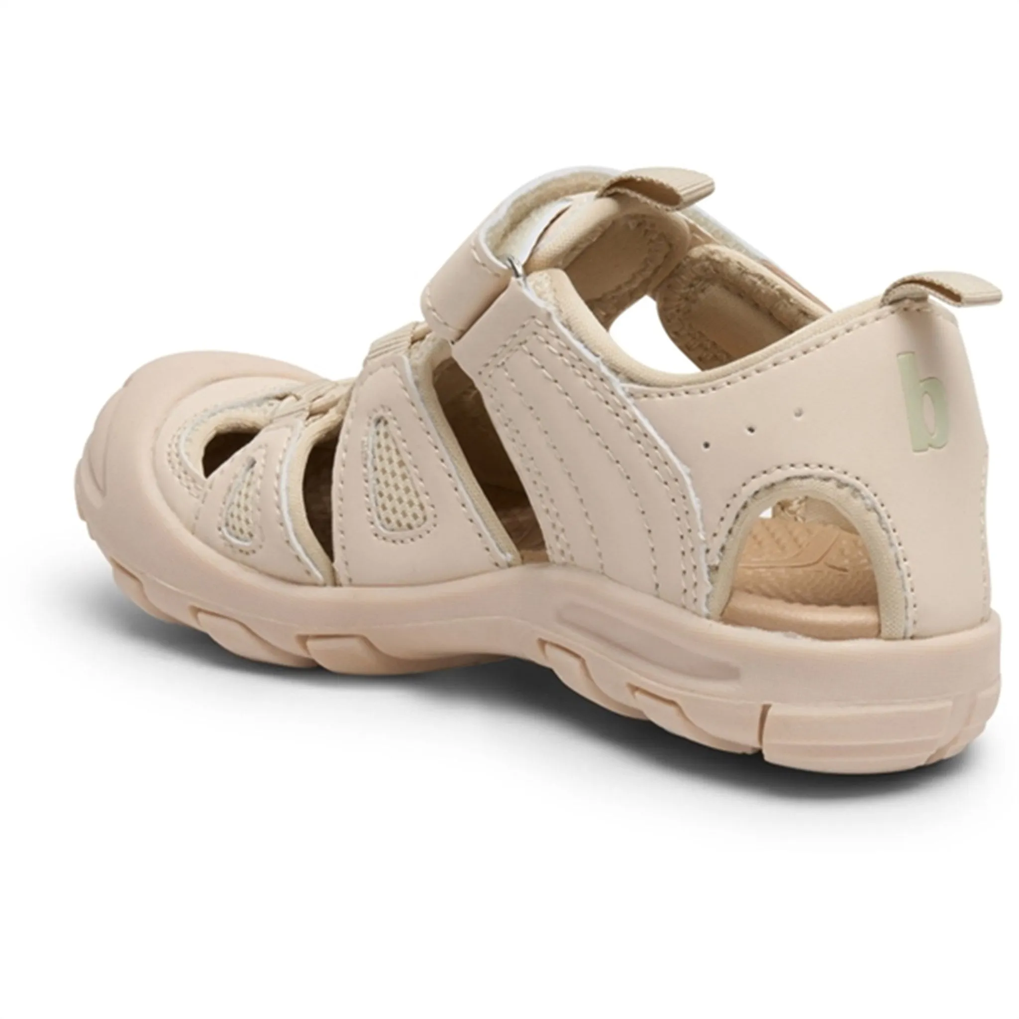 Bisgaard Parker Velcro Sandal Off White