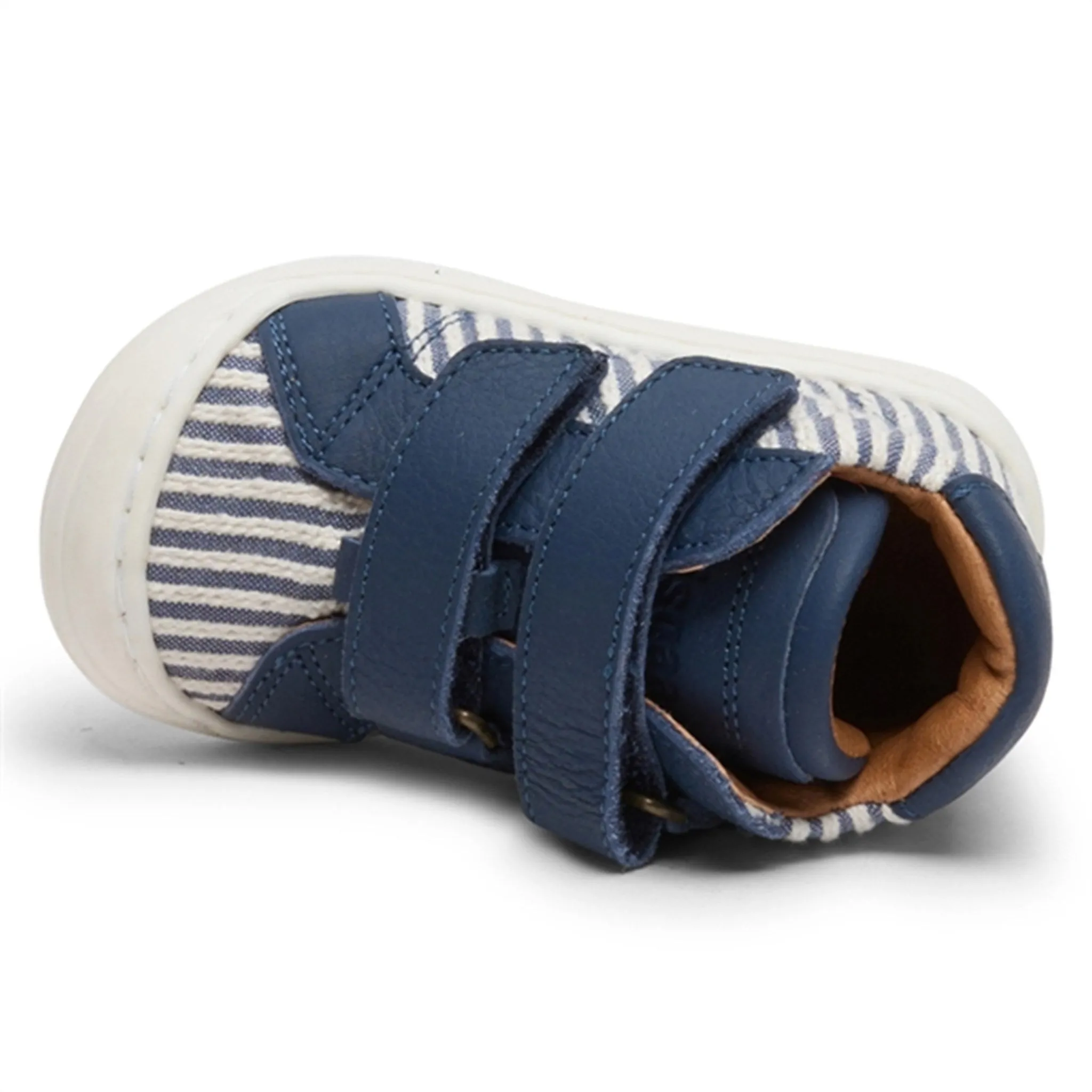 Bisgaard Thor V First Step Shoes Jeans Stripes