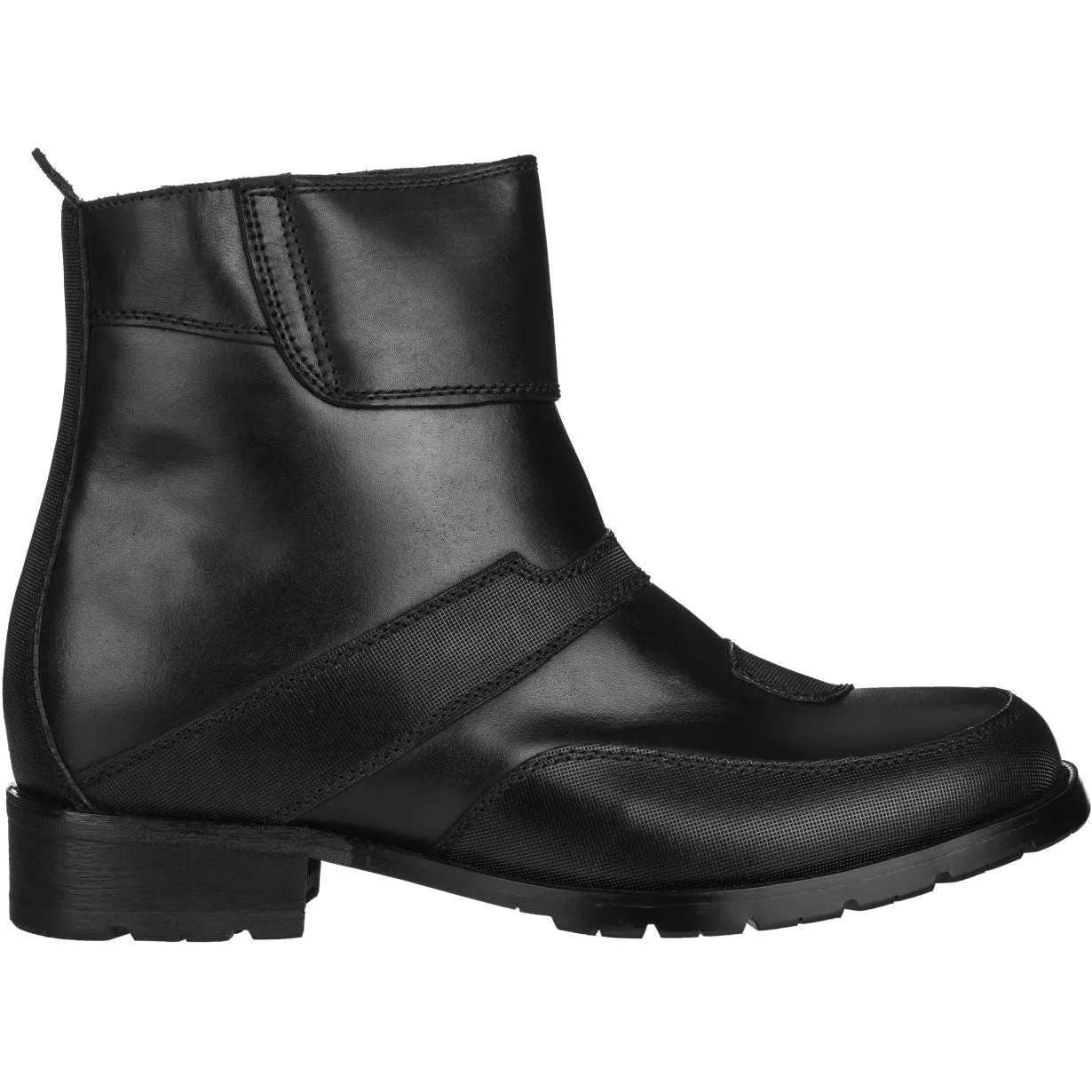 Black CALTO Elevator Motorcycle Boots - 3.3 Inches - G6251