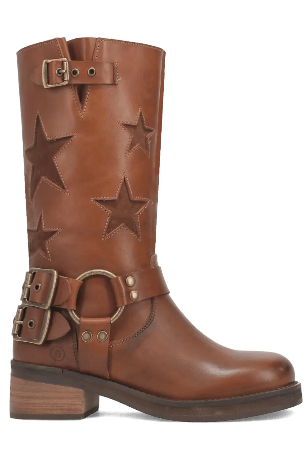 Blacklist Leather Boot in Brown