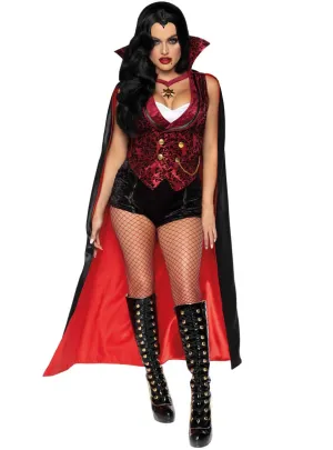 Bloodthirsty Vampire Womens Sexy Halloween Costume