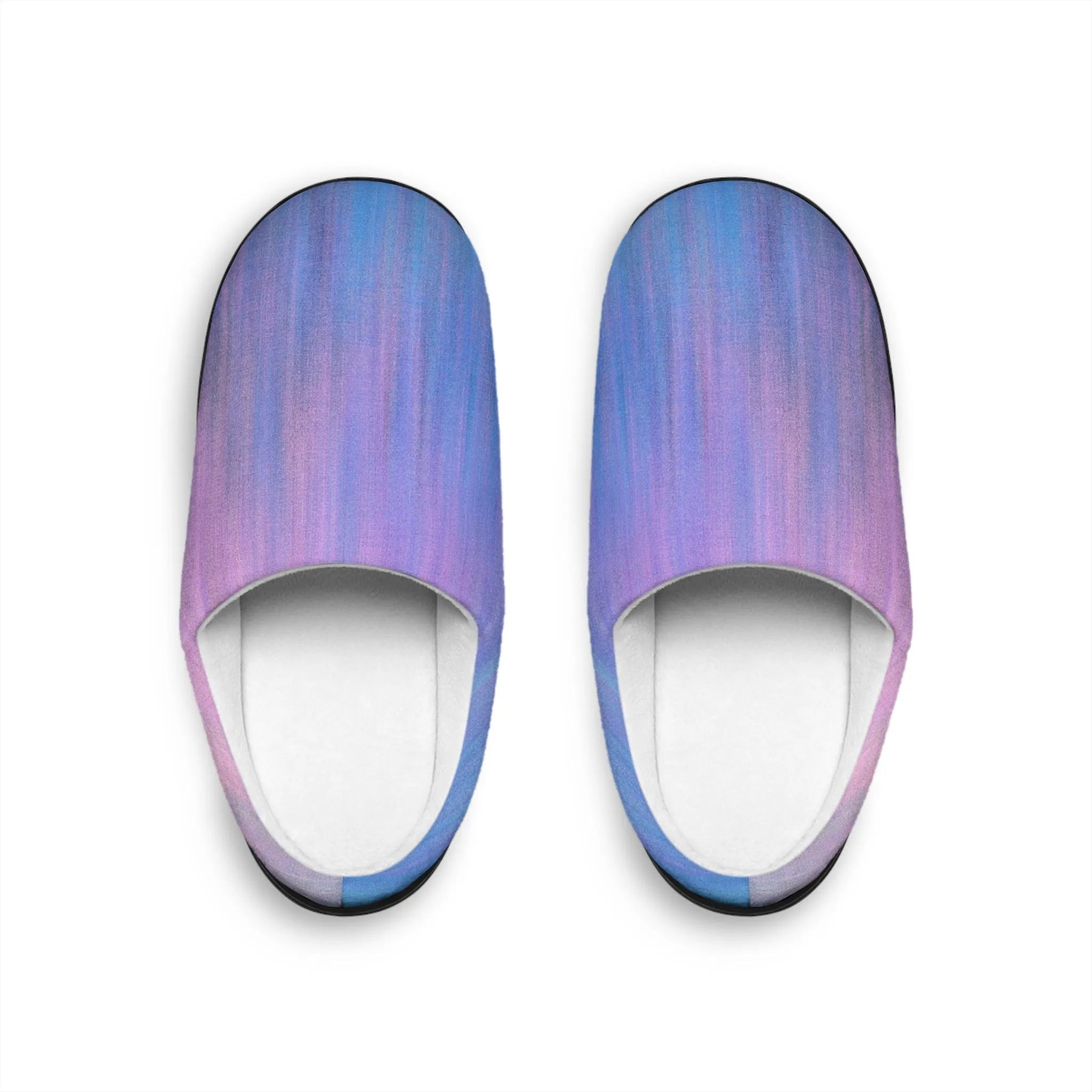 Blue & Purple Metalic - Inovax Women's Indoor Slippers