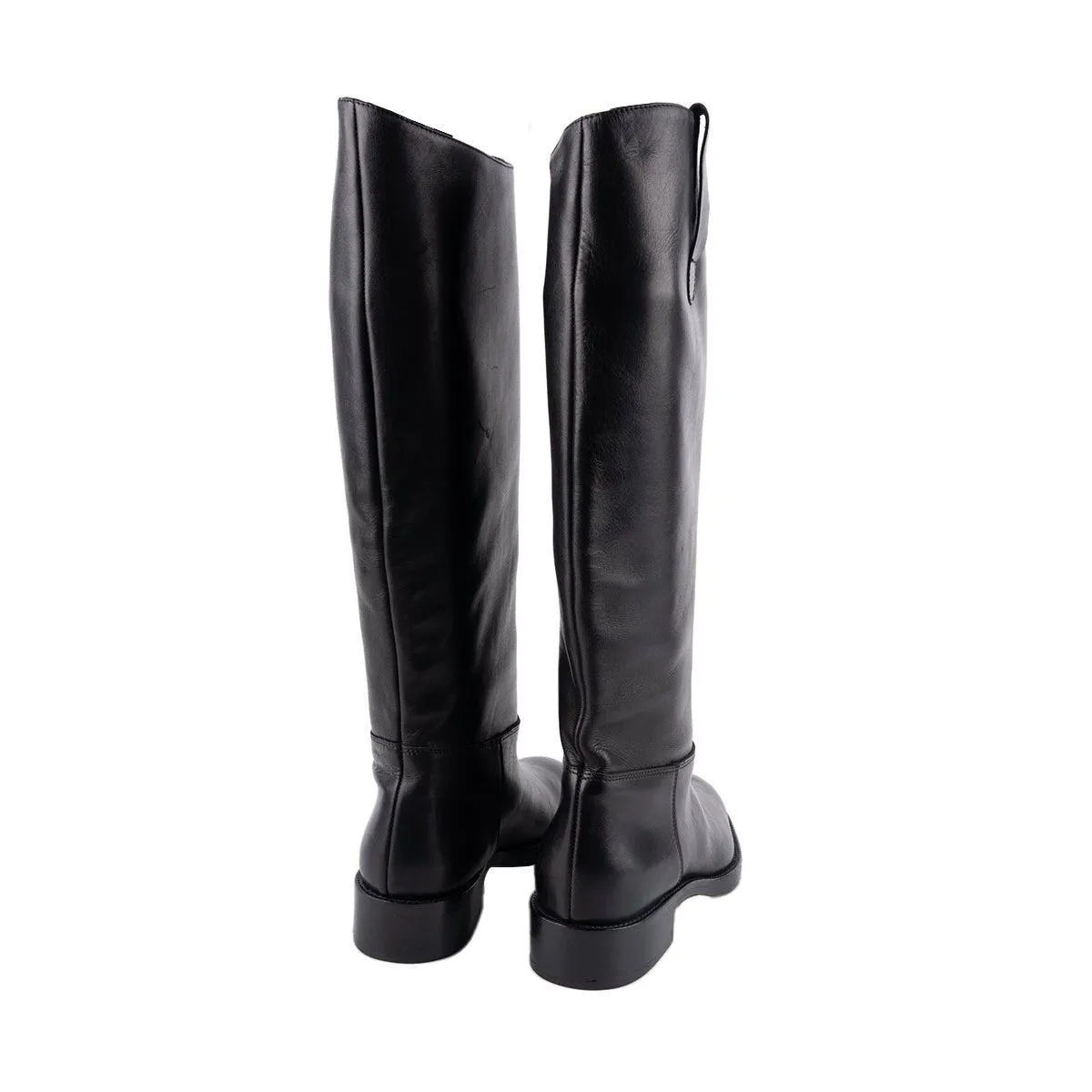 Borint High Boots Leather Black Colour For Women