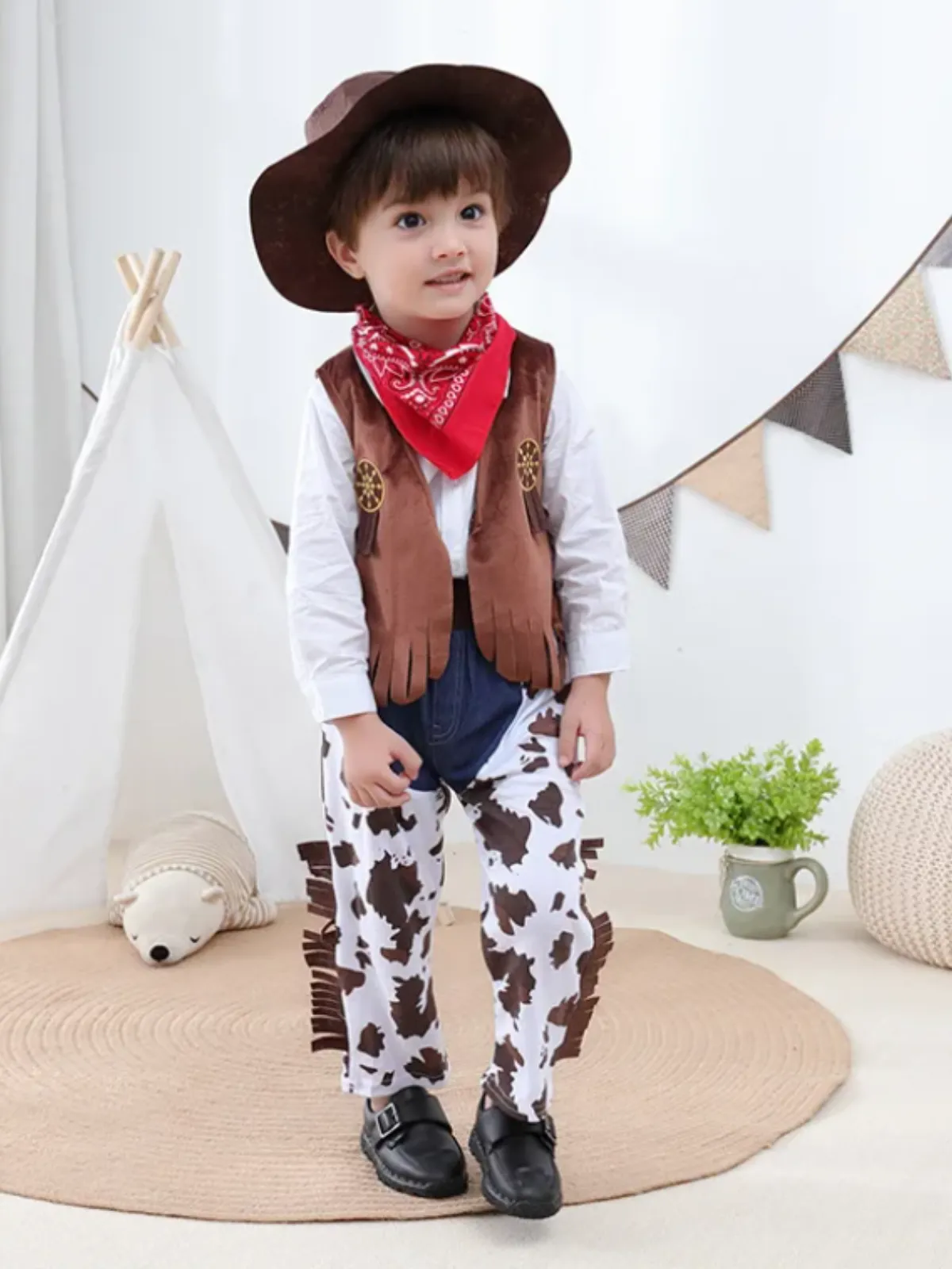 Boys Wild West Cowboy Halloween Costume