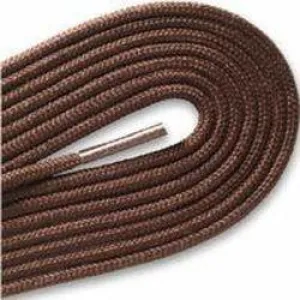 Braidlace Shoe Laces - 24" Round Brown