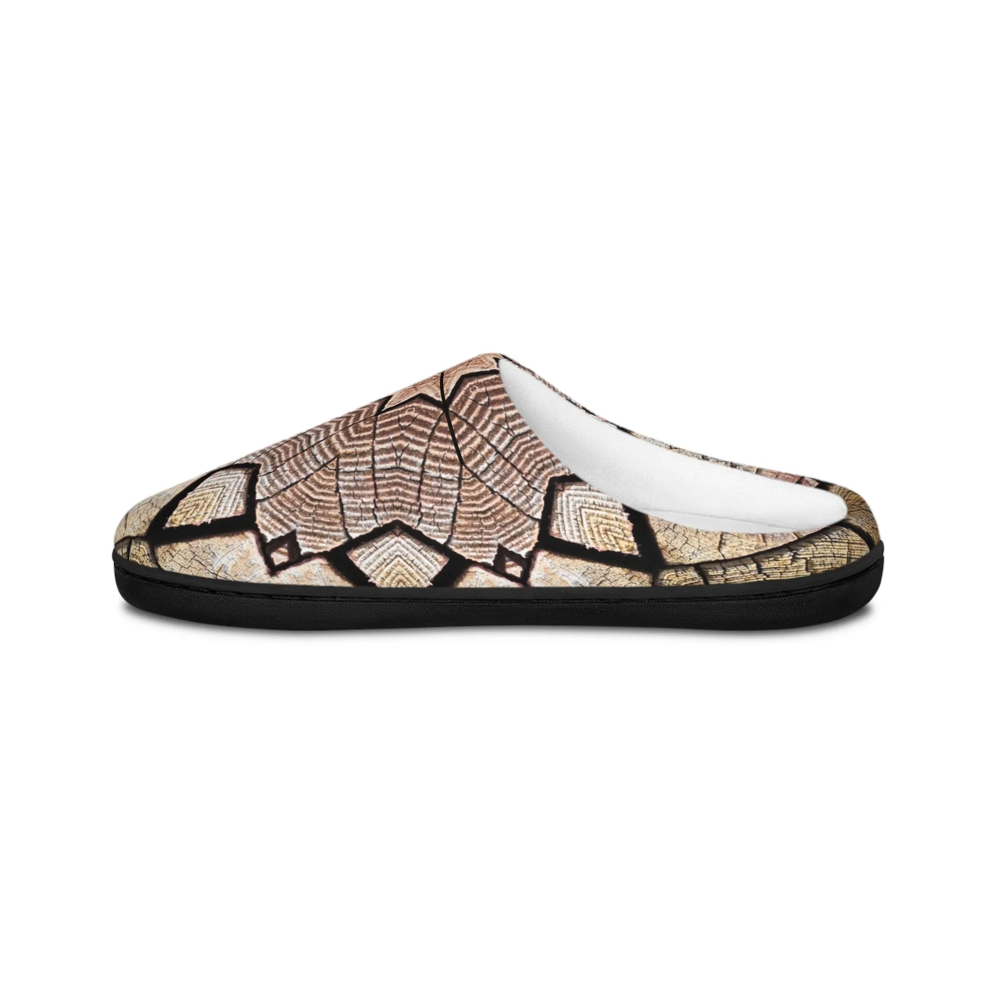 Brown Mandala - Inovax Women's Indoor Slippers