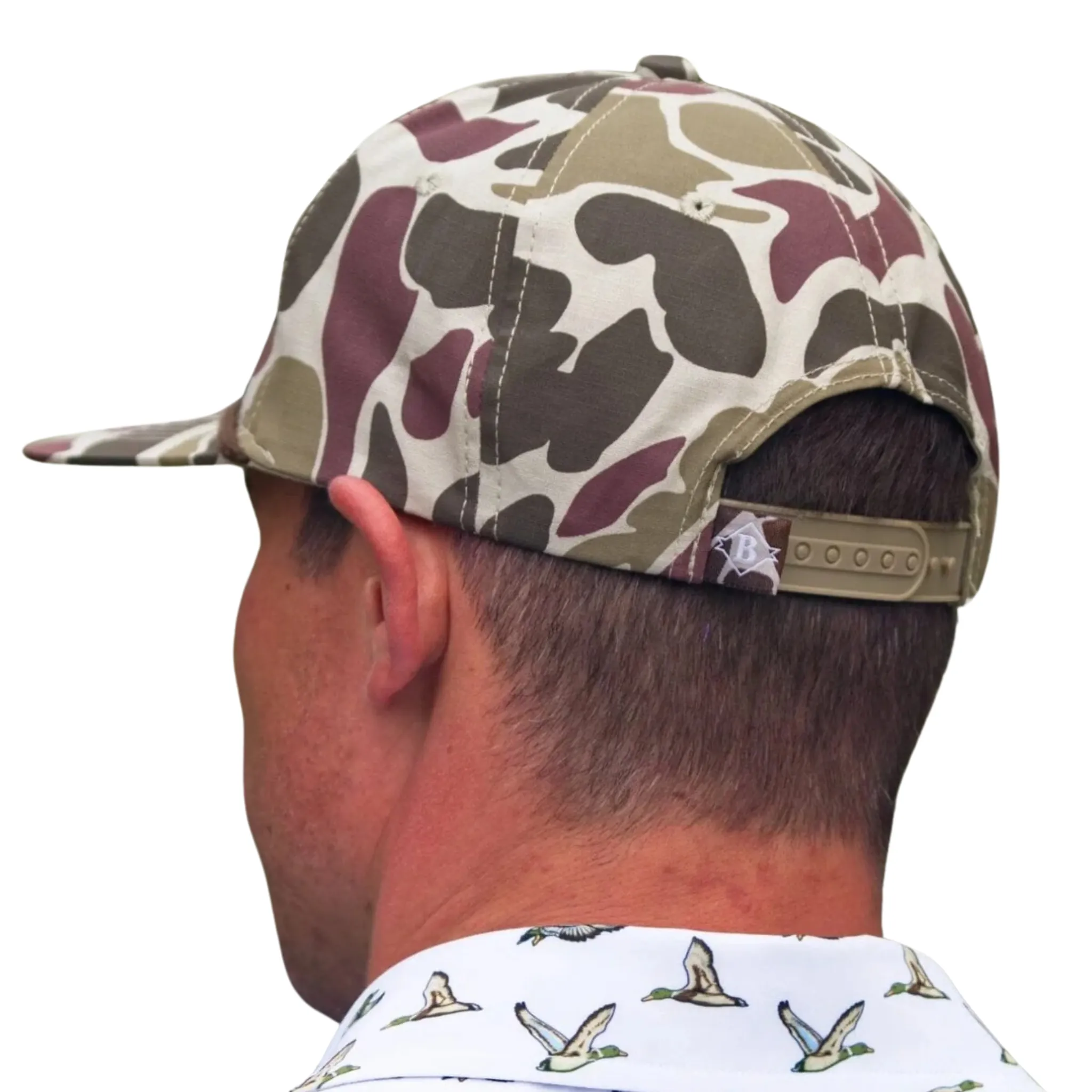 BURLEBO DUCK AND DOG CAMO HAT - CCDAD