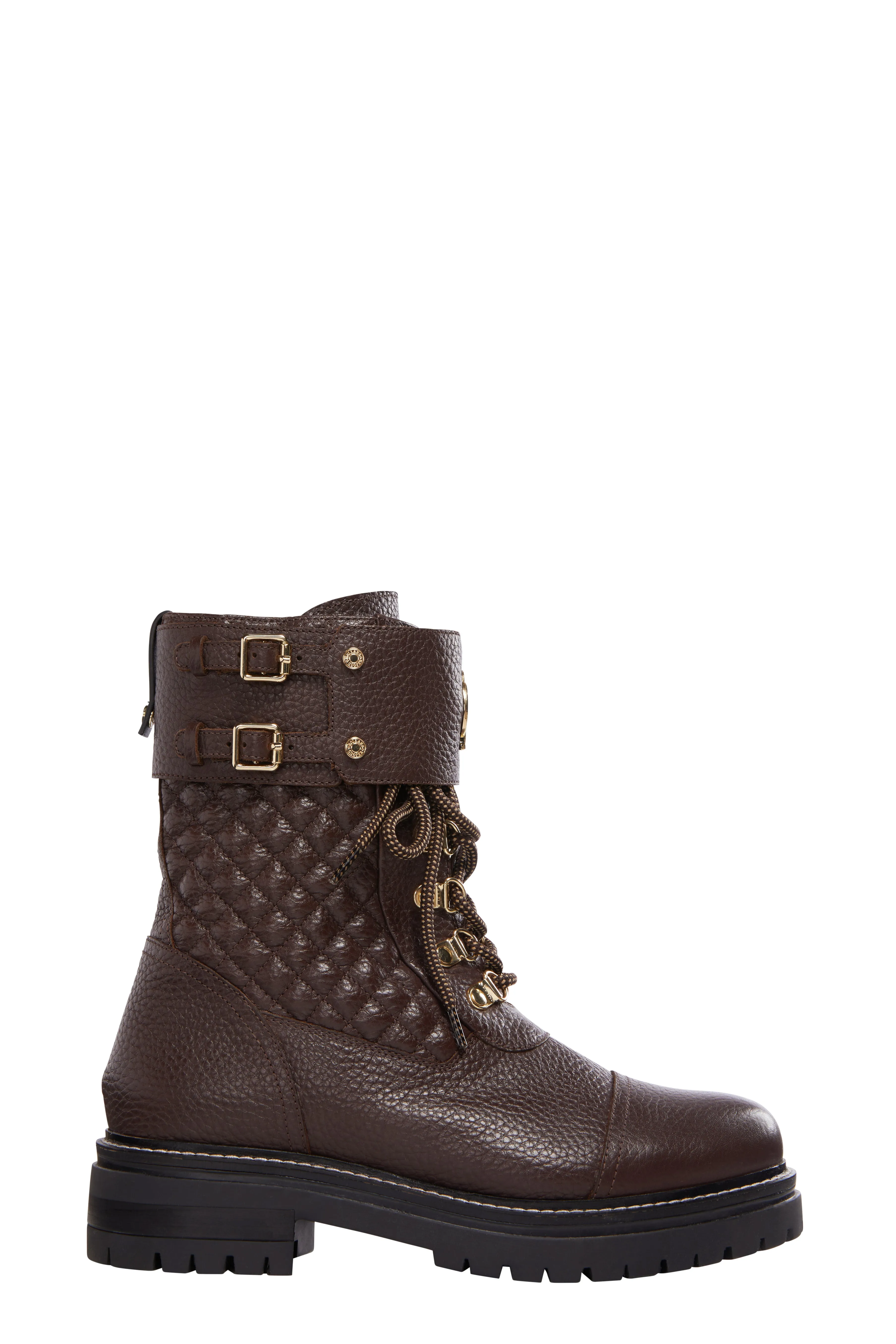 Camden Biker Boot (Chocolate)