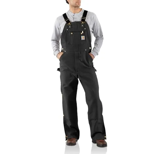 Carhartt 106671 Mens Loose Fit Firm Duck Bib Overall