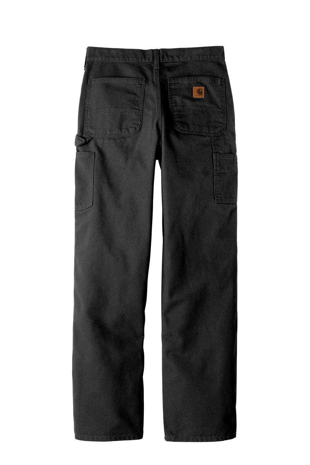 Carhartt Mens Washed Duck Work Dungarees w/ Pockets - Black - NEW