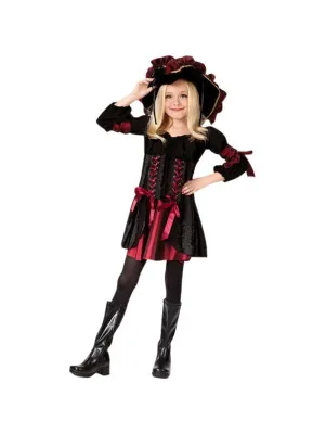 Child' Stitch Pirate Girl Costume