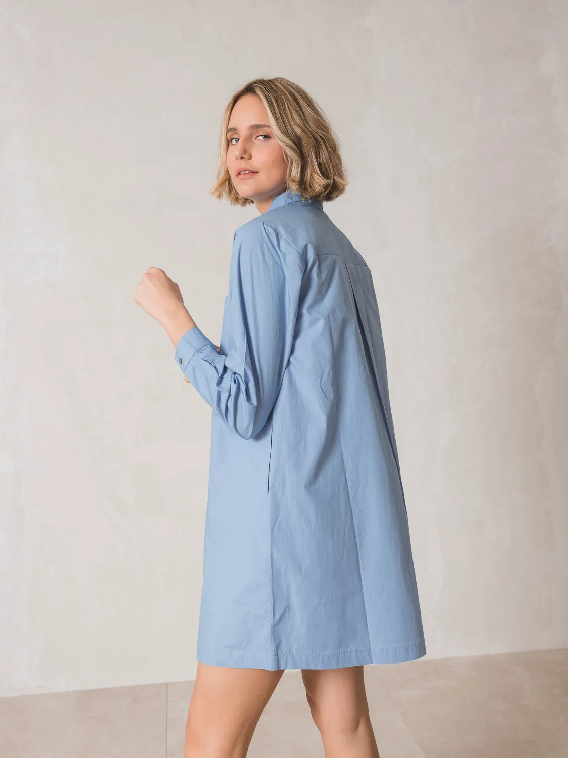 Cielo Cotton Shirt Dress