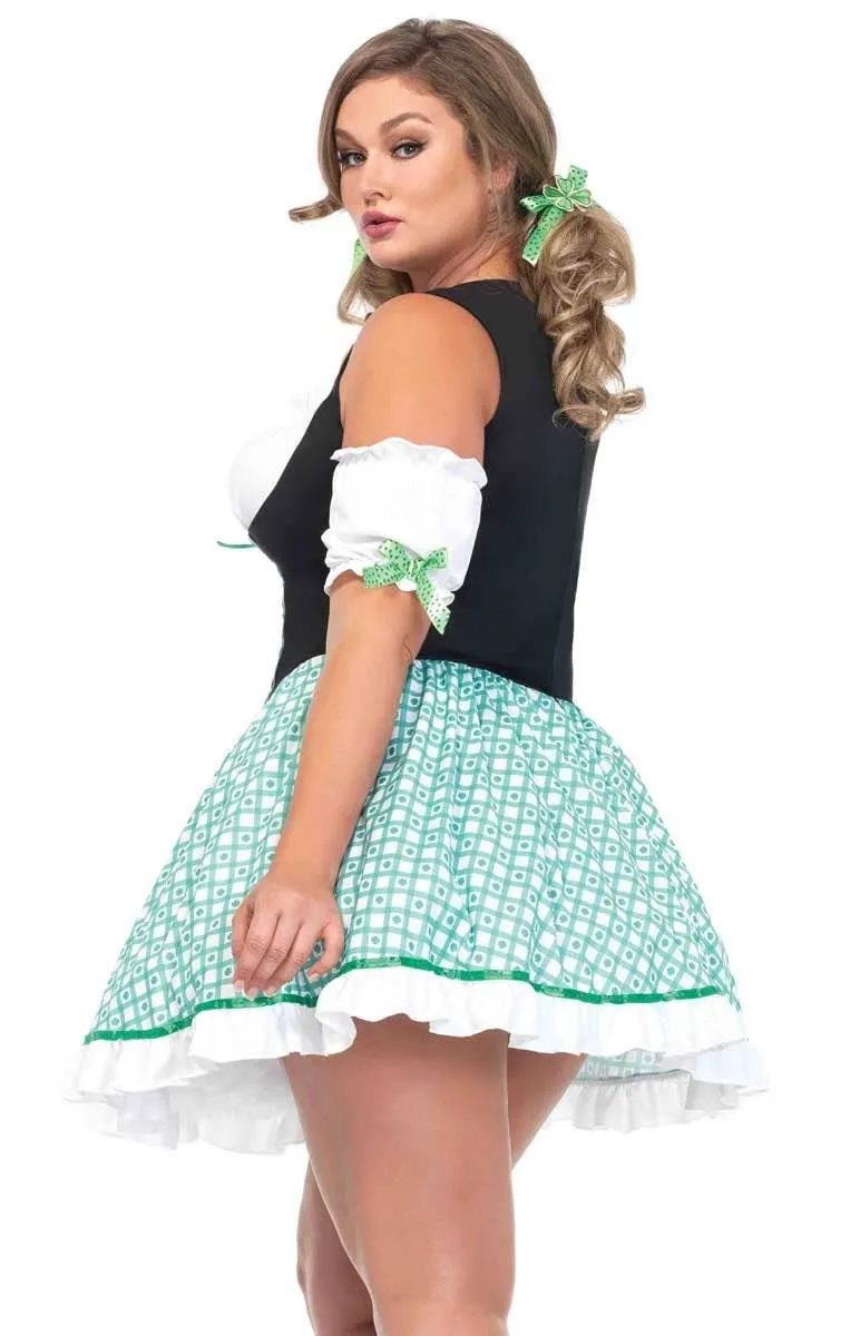 Clover O'Cutie Womens Plus Size St Patrick's Day Costume