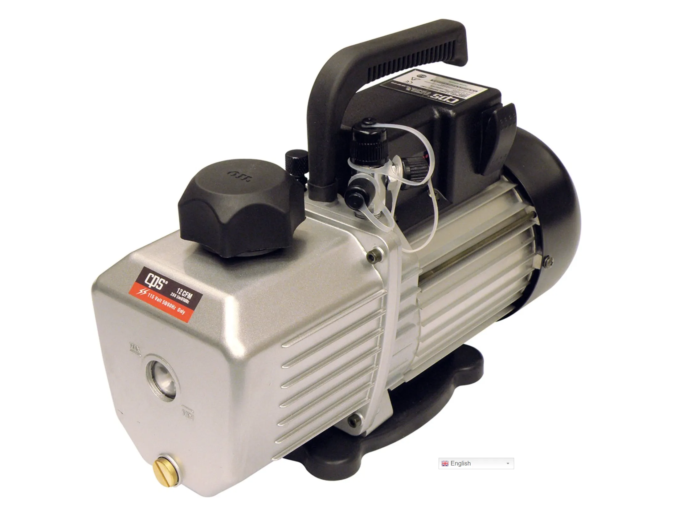 CPS Products VPS12DU Pro-Set® 12CFM Sparkless Ignition Proof Vacuum Pump