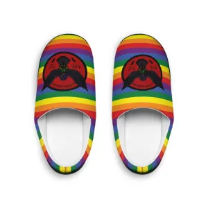 Crowgodshi Colors of the Rainbow Indoor Slippers