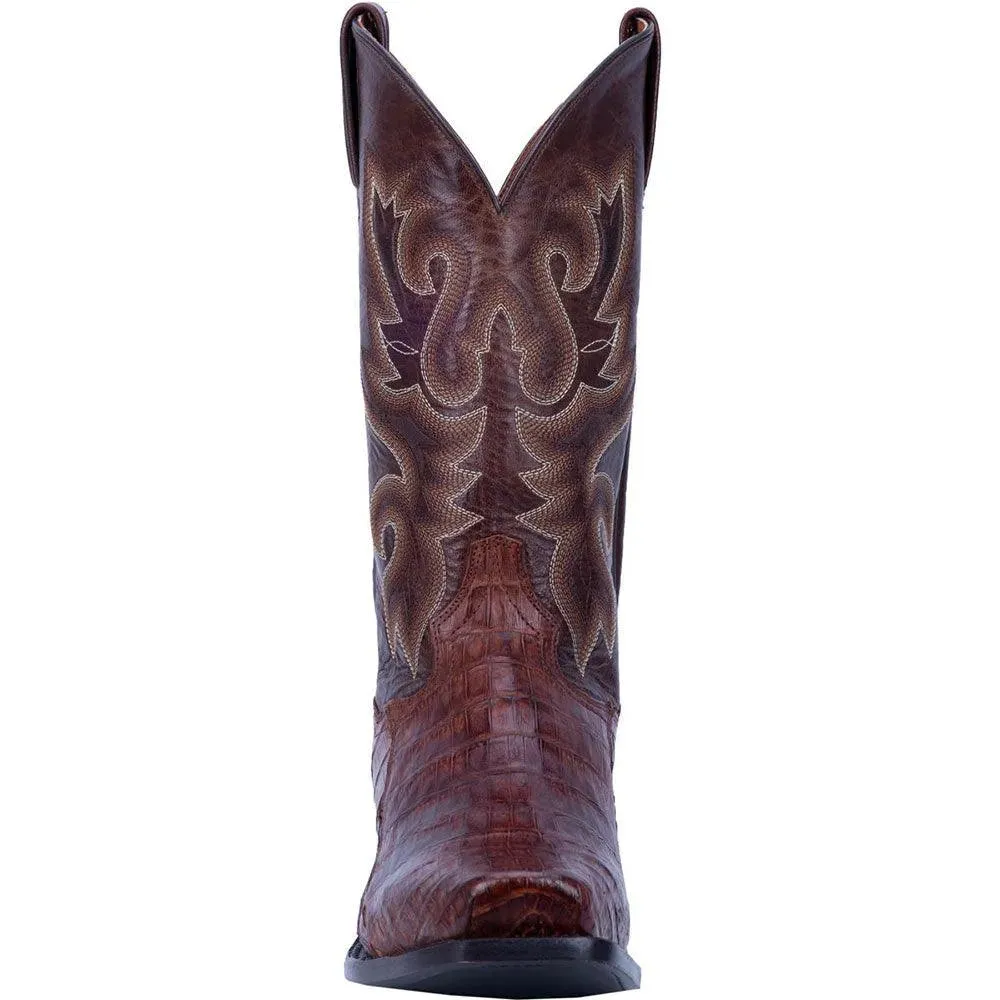 Dan Post Bayou - Mens Caiman Skin Leather Cowboy Boots