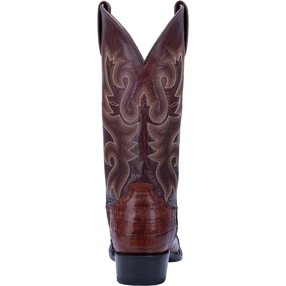 Dan Post Bayou - Mens Caiman Skin Leather Cowboy Boots