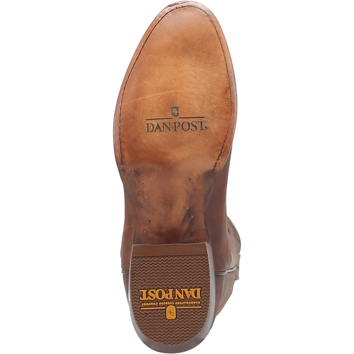 Dan Post Mens Simon Cowboy Boots Leather Brown