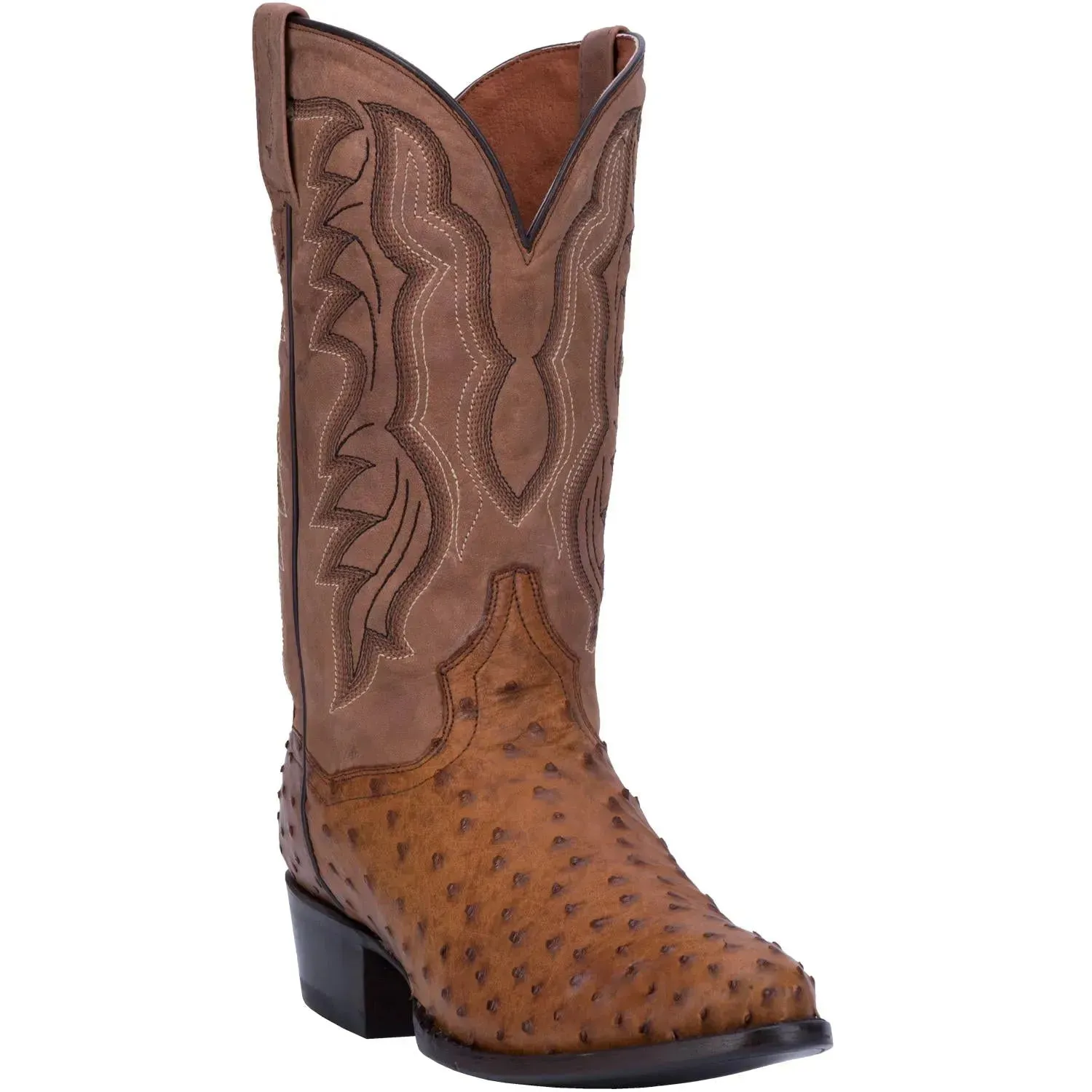 Dan Post Tempe - Mens Ostrich Leather Cowboy Boots