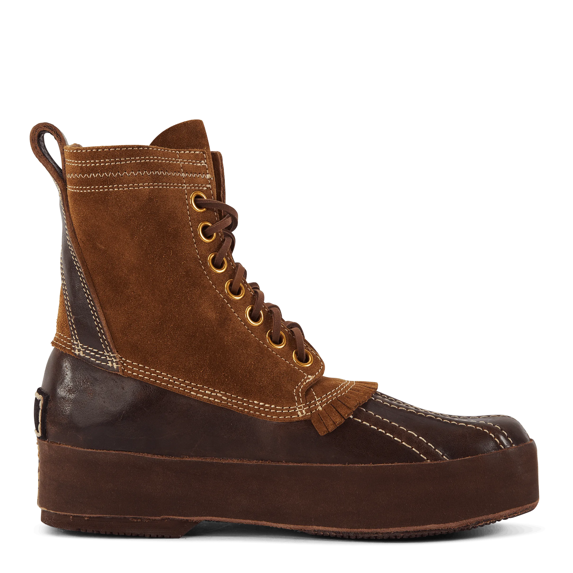 Decoy Duck Boots-folk Dk.brown Brown