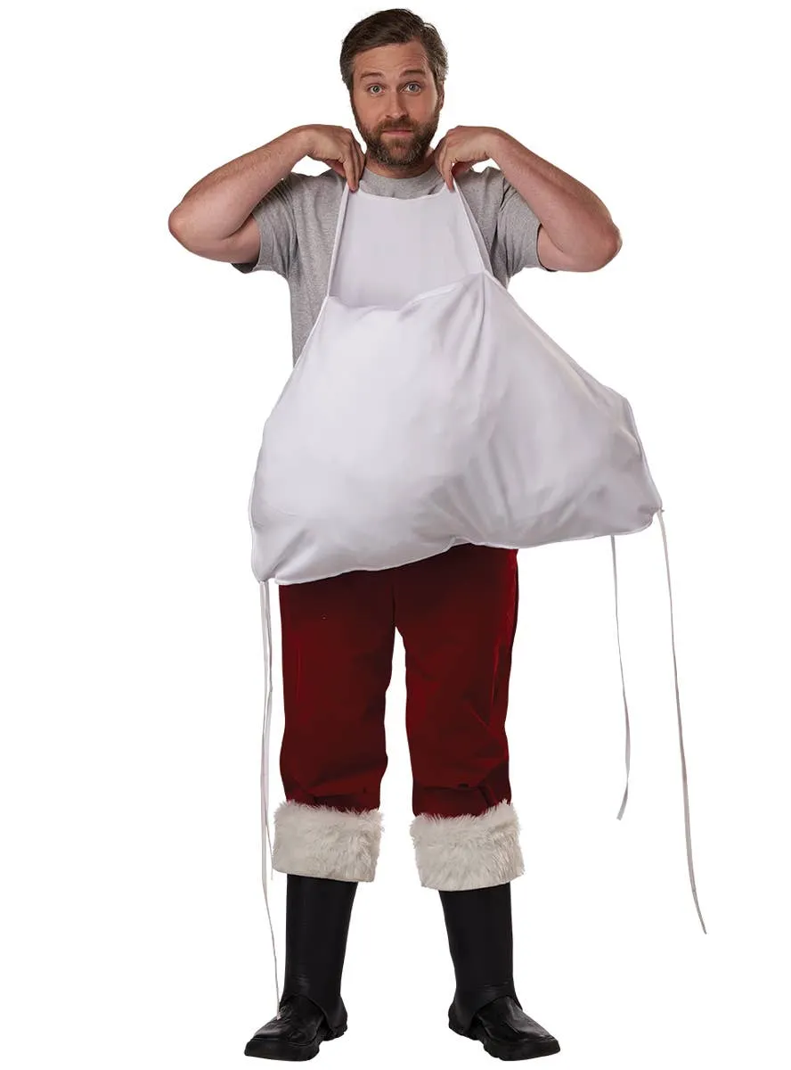 Deluxe Jolly Santa Claus Mens Christmas Costume