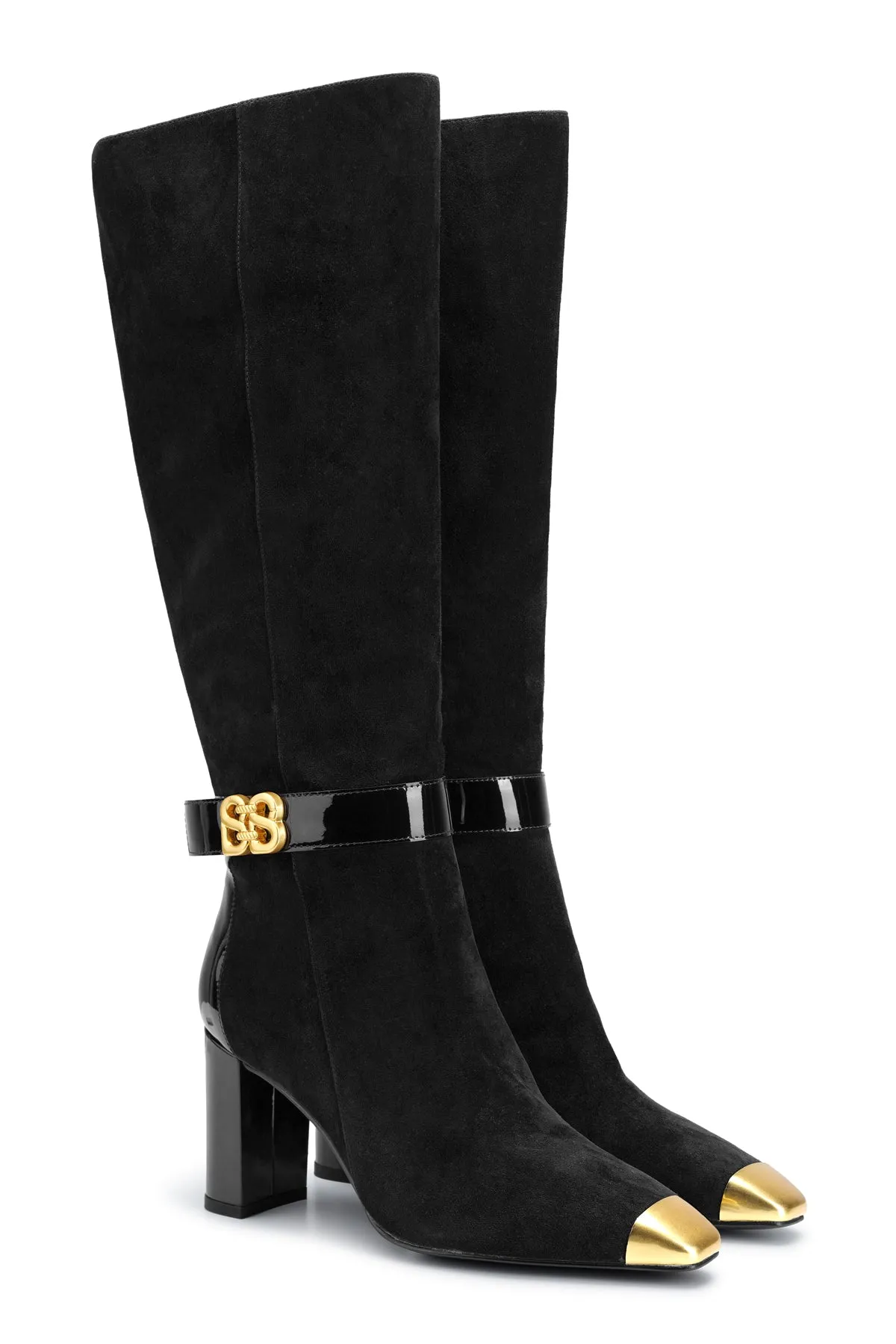 Deux Long Boots - Black