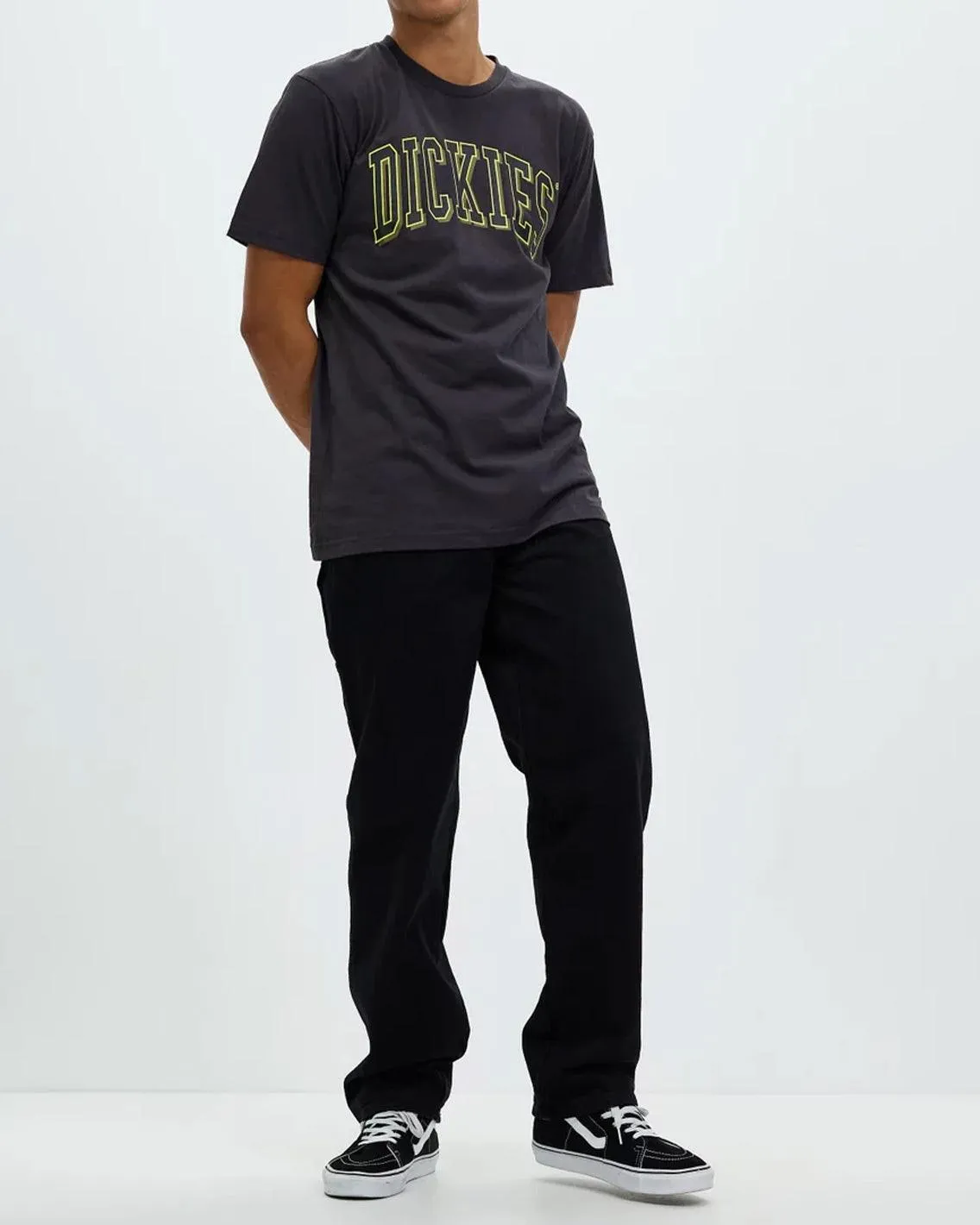 Dickies - Relaxed Fit Carpenter Duck Jean - Rinsed Black