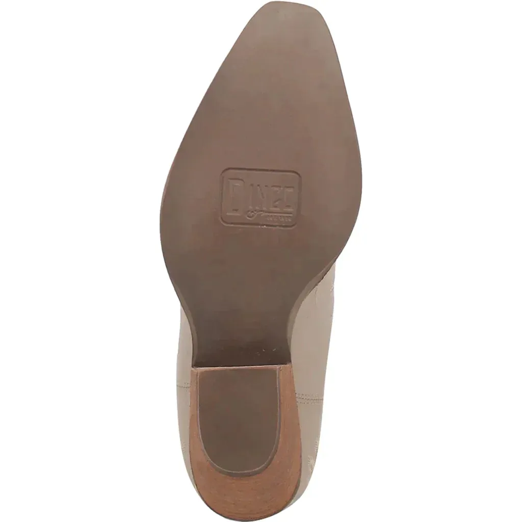 DINGO PRIMROSE LEATHER SAND BOOTIE STYLE DI748BN90